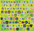 Lilo & Stitch Sticker set 100 pieces Assortment 20 Monogram Int.