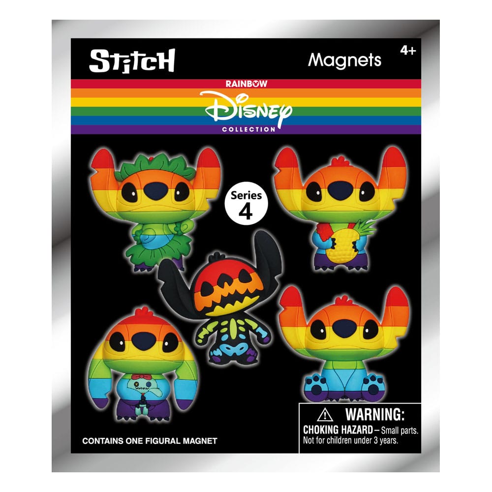 Lilo & Stitch 3D Magnets Series 4 Display 12 Monogram Int.