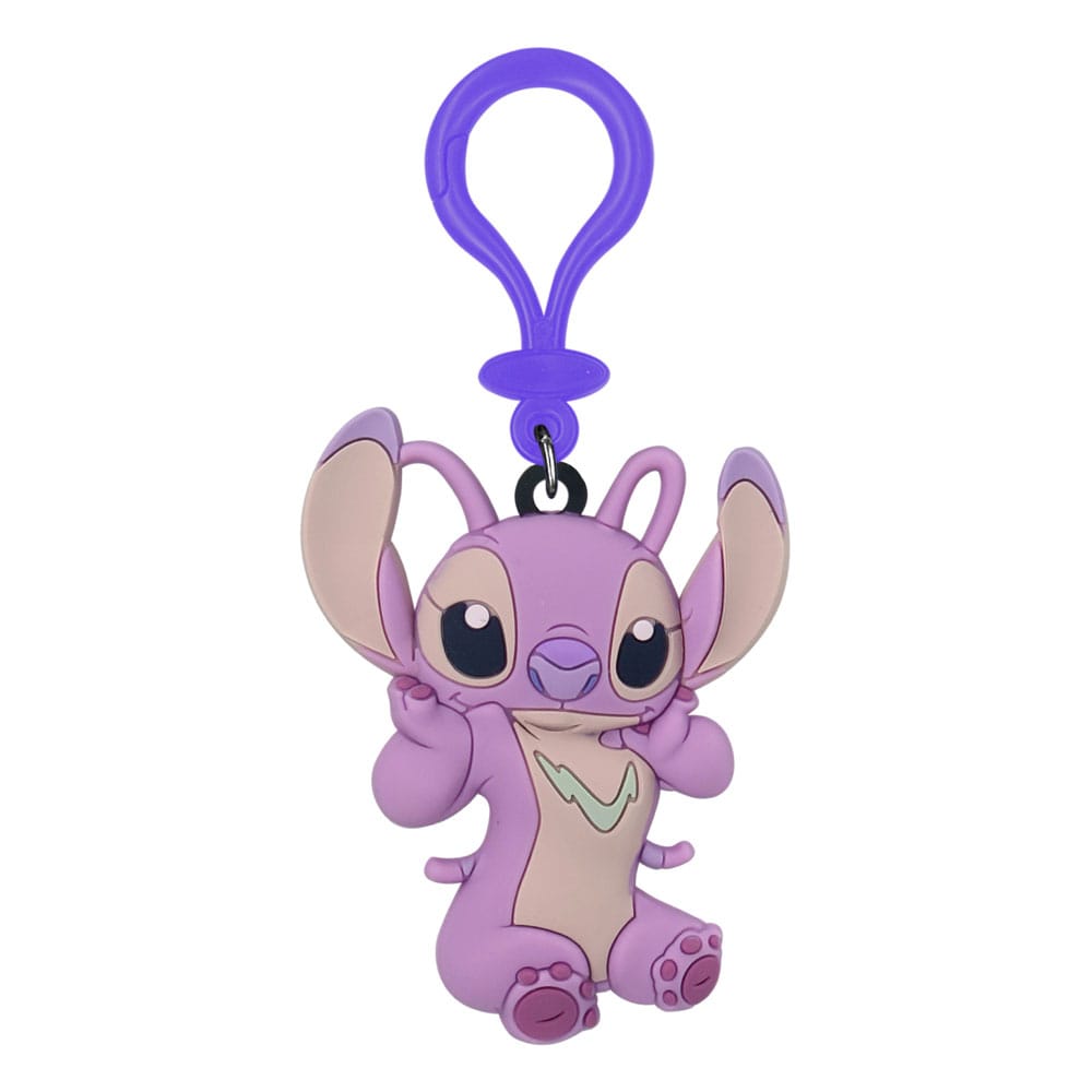 Lilo & Stitch PVC Bag Clip Angel Monogram Int.