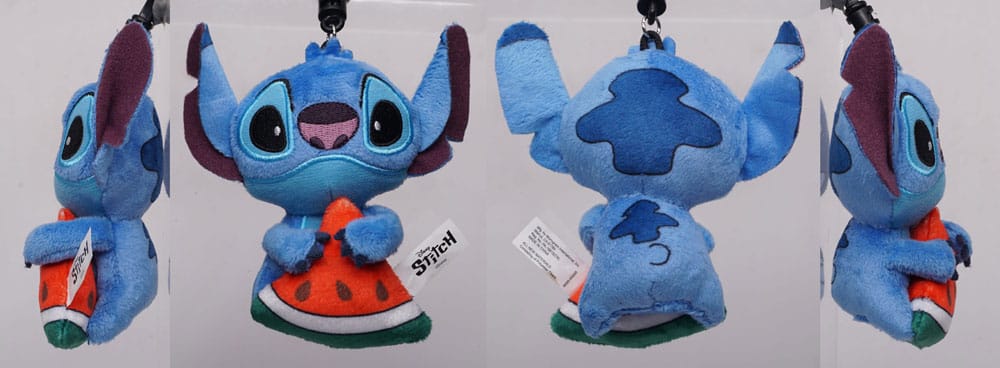 Lilo & Stitch Plush Bag Clips Stitch Display 24 Monogram Int.