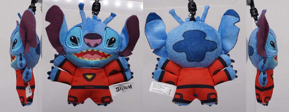 Lilo & Stitch Plush Bag Clips Stitch Display 24 Monogram Int.