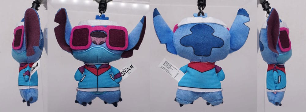 Lilo & Stitch Plush Bag Clips Stitch Display 24 Monogram Int.