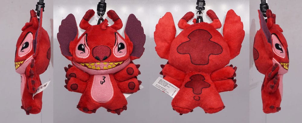 Lilo & Stitch Plush Bag Clips Stitch Display 24 Monogram Int.