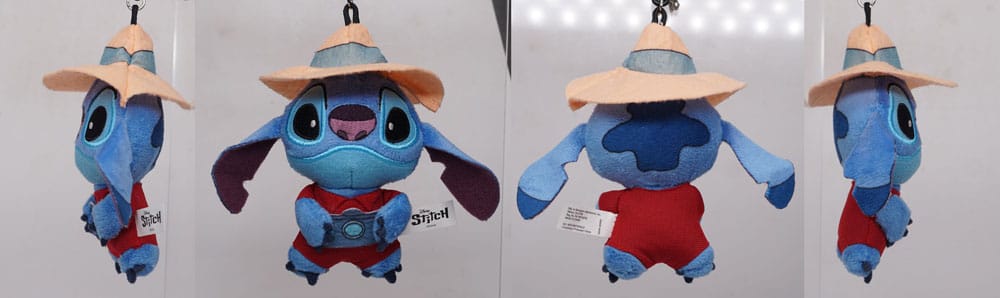 Lilo & Stitch Plush Bag Clips Stitch Display 24 Monogram Int.