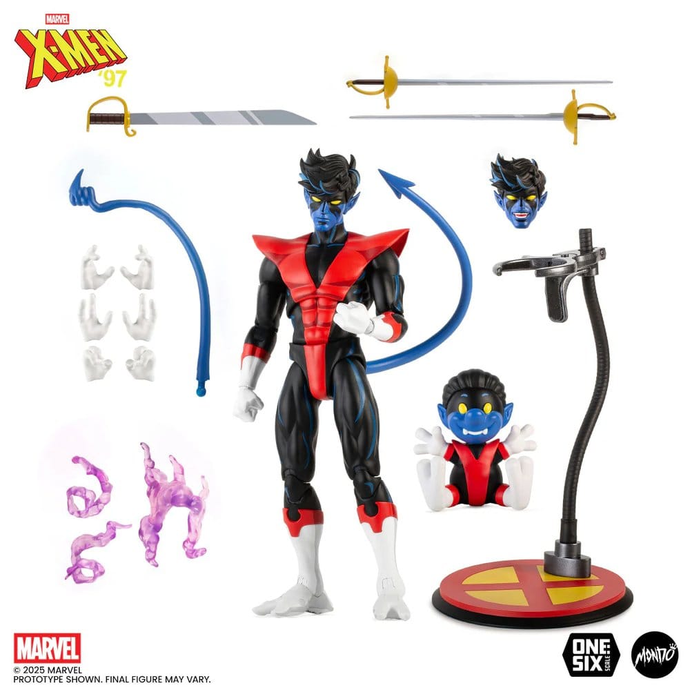 X-Men '97 Action Figure Nightcrawler Mondo