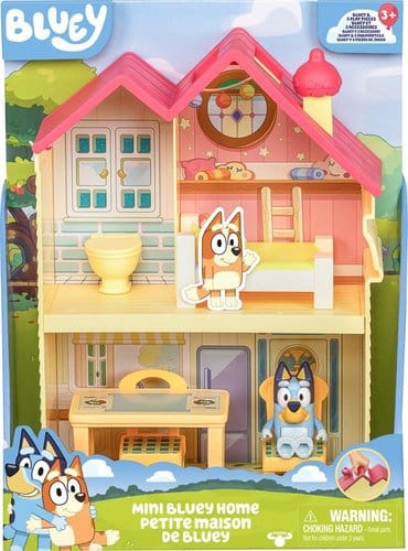 Bluey Playset Mini Heelers Home Moose Toys