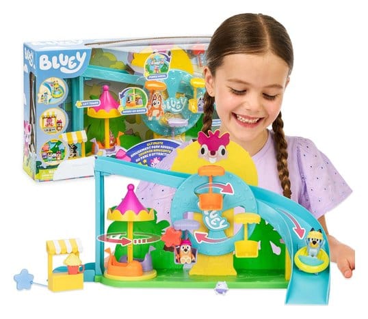 Bluey Playset Amusement Park Moose Toys