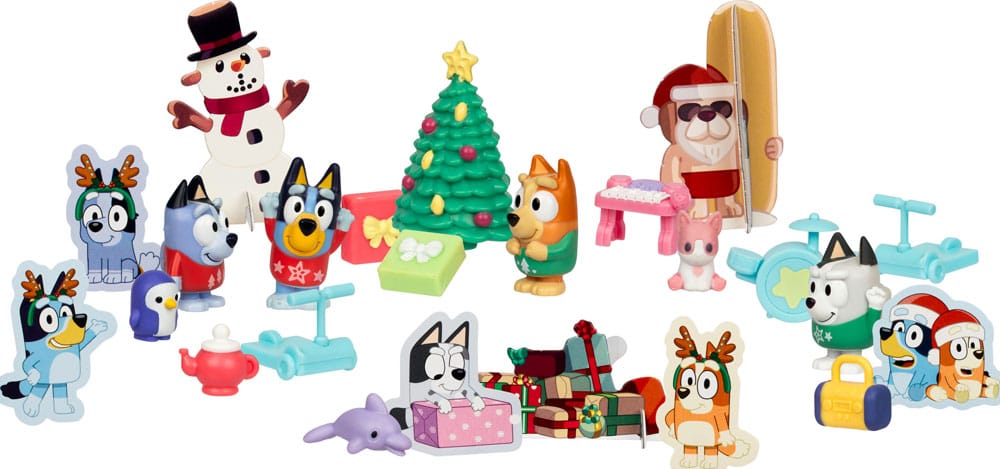 Bluey Advent Calendar Mini Figures Moose Toys