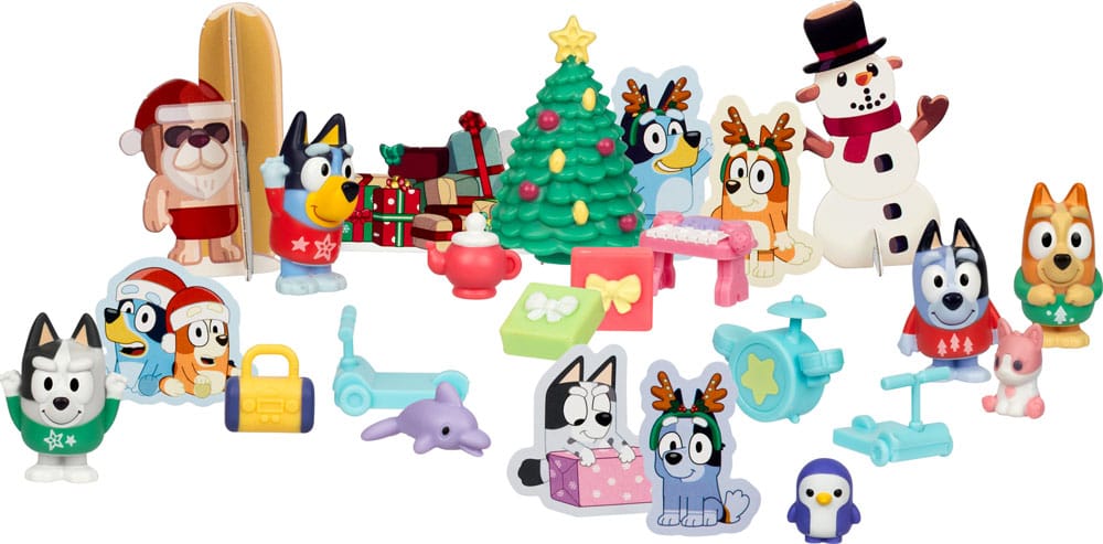 Bluey Advent Calendar Mini Figures Moose Toys