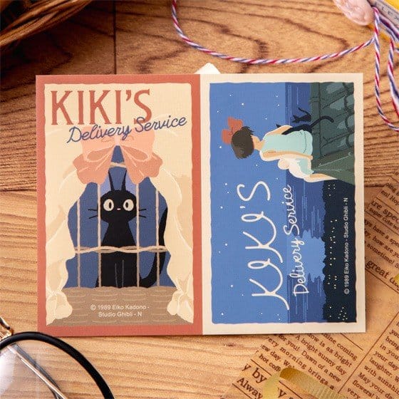 Kiki's Delivery Service Sticker Kiki & Jiji Retro Movic