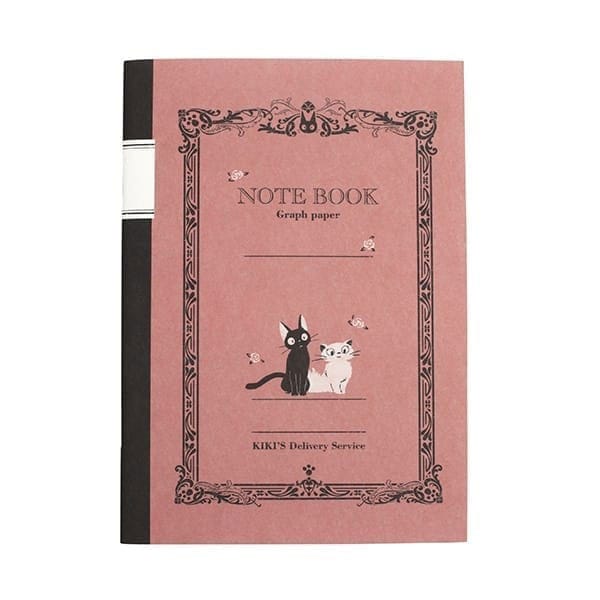 Kiki´s Delivery Service Retro Notebook Jiji Red Movic