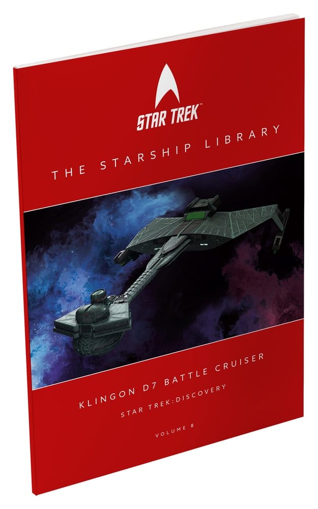 Star Trek Library Die Cast Klingon D7 Battle Cruiser Master Replicas
