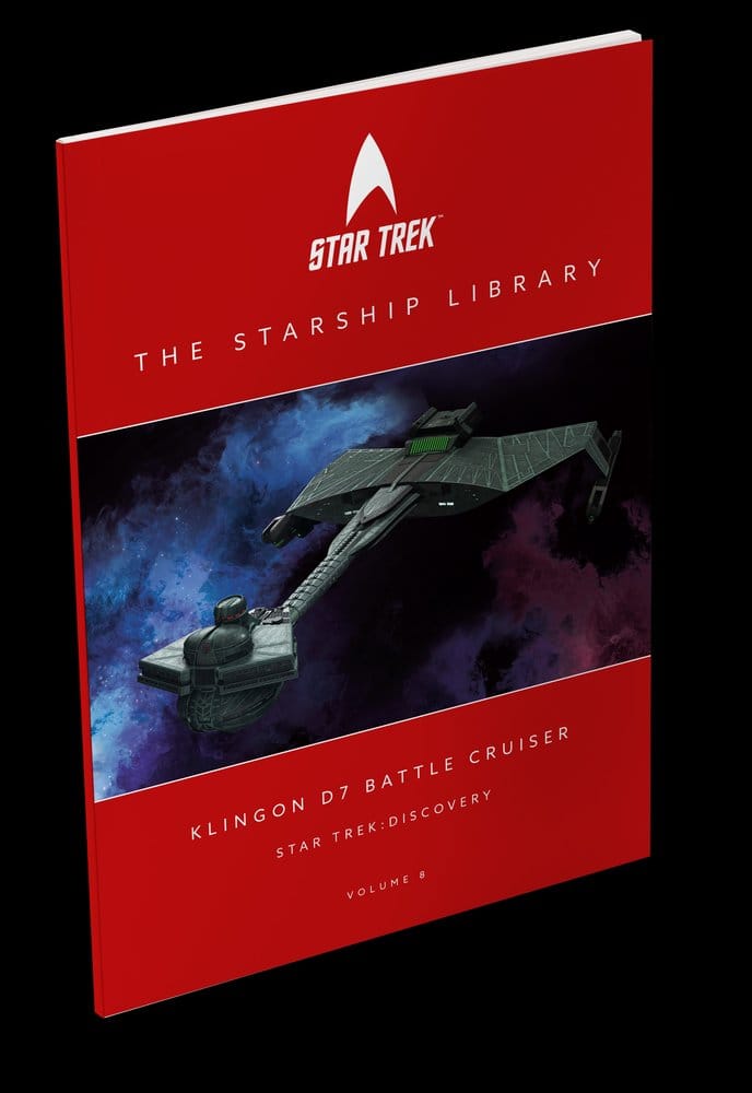 Star Trek Library Die Cast Klingon D7 Battle Cruiser Master Replicas