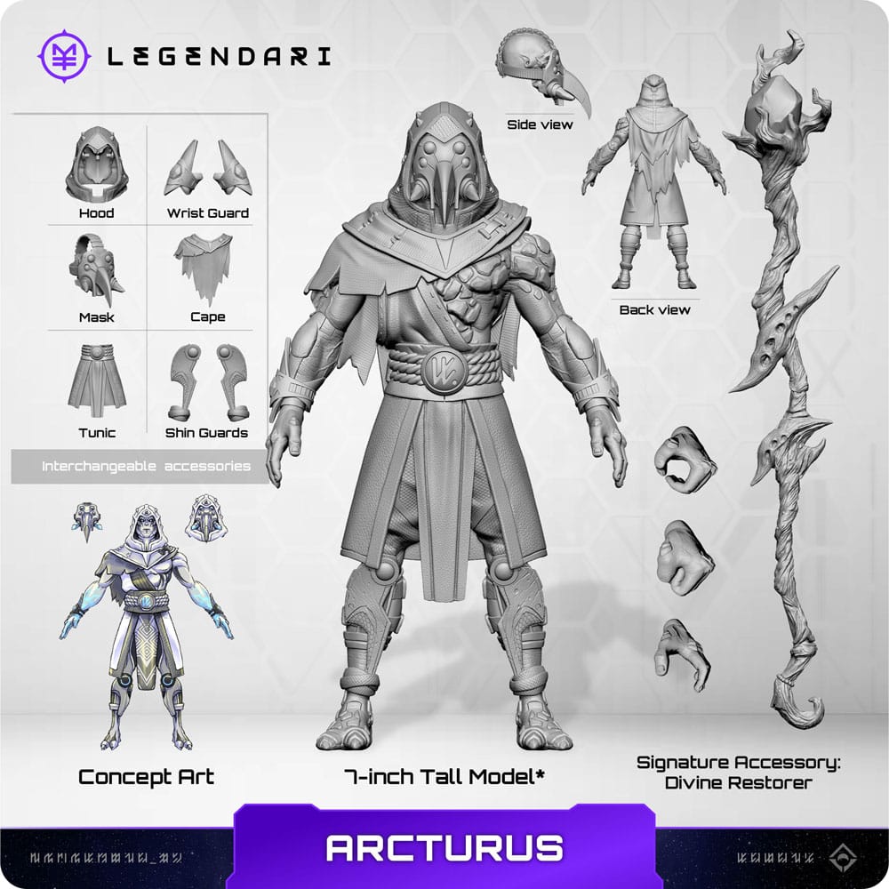 Legendari Actionfigur Arcturus MetaTravelers