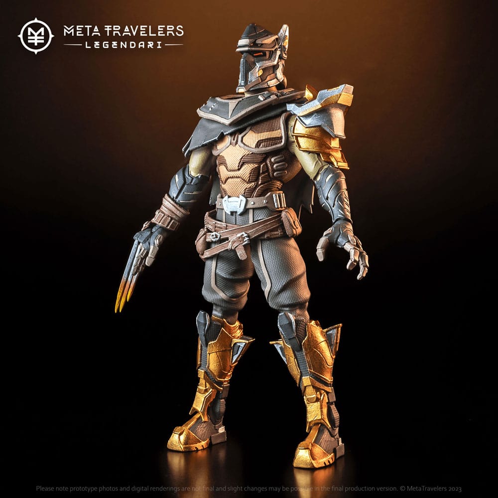 Legendari Actionfigur Cyberius Kaine MetaTravelers