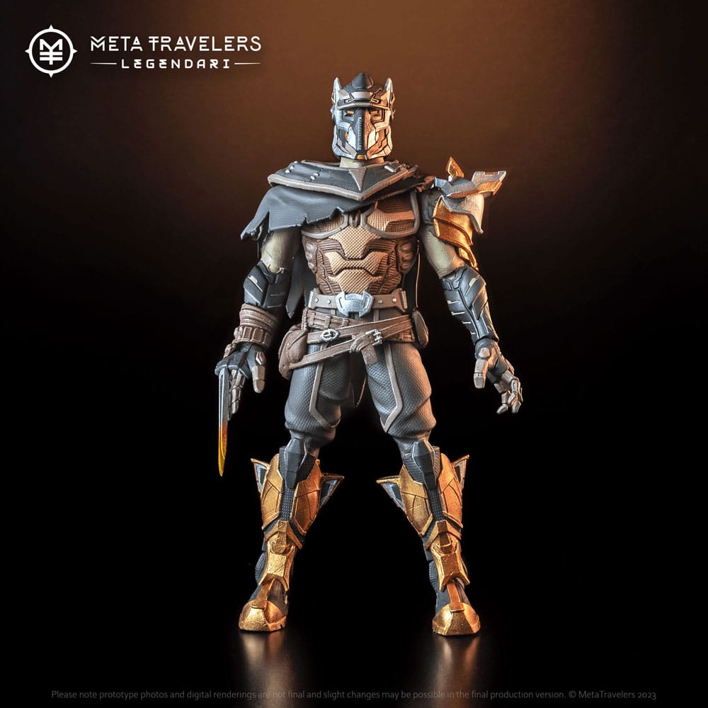 Legendari Actionfigur Cyberius Kaine MetaTravelers