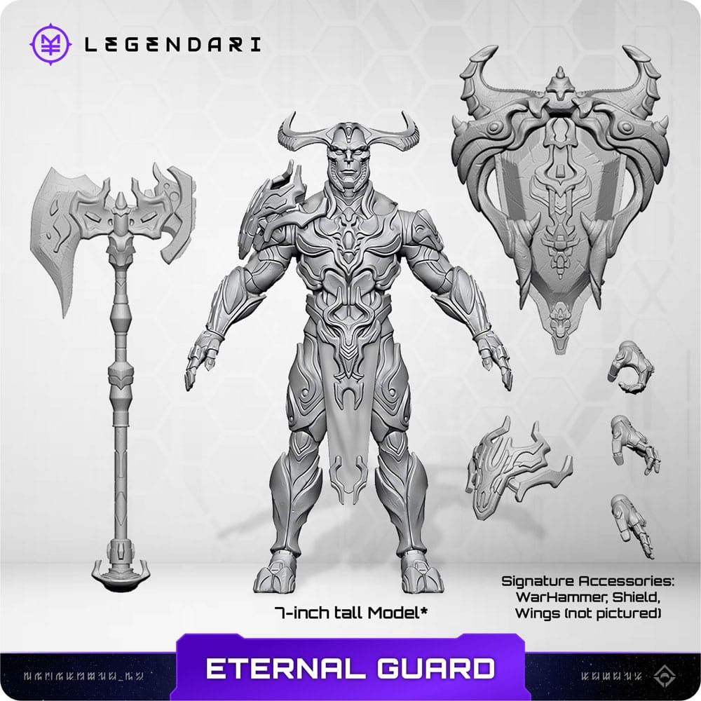 Legendari Actionfigur Eternal Guard MetaTravelers