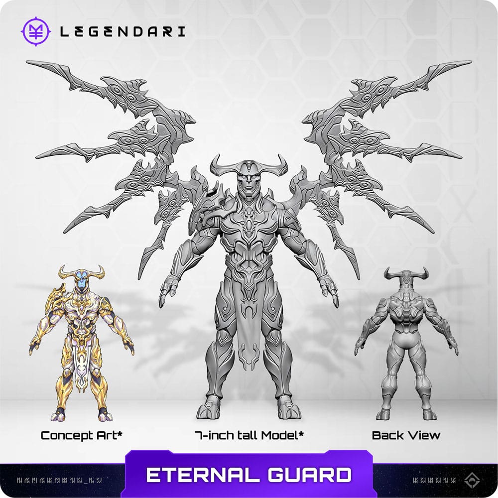 Legendari Actionfigur Eternal Guard MetaTravelers