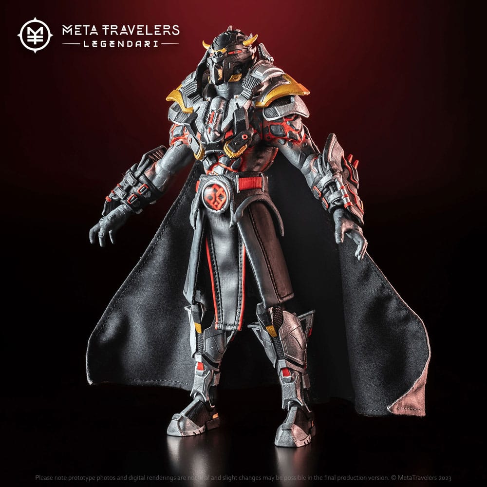 Legendari Actionfigur Kael Darkhelm MetaTravelers