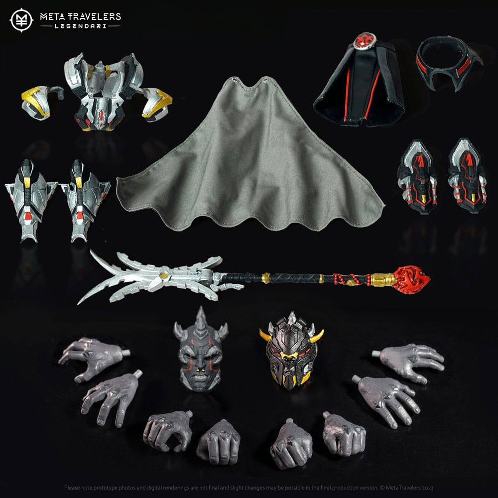 Legendari Actionfigur Kael Darkhelm MetaTravelers