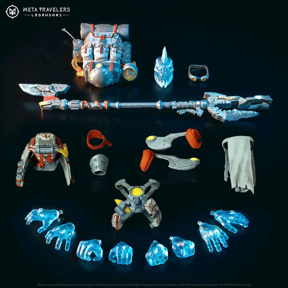 Legendari Actionfigur Meld Master MetaTravelers