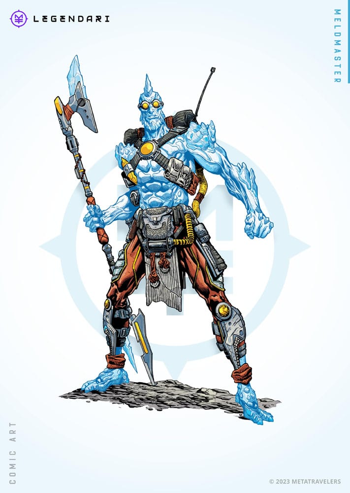 Legendari Actionfigur Meld Master MetaTravelers