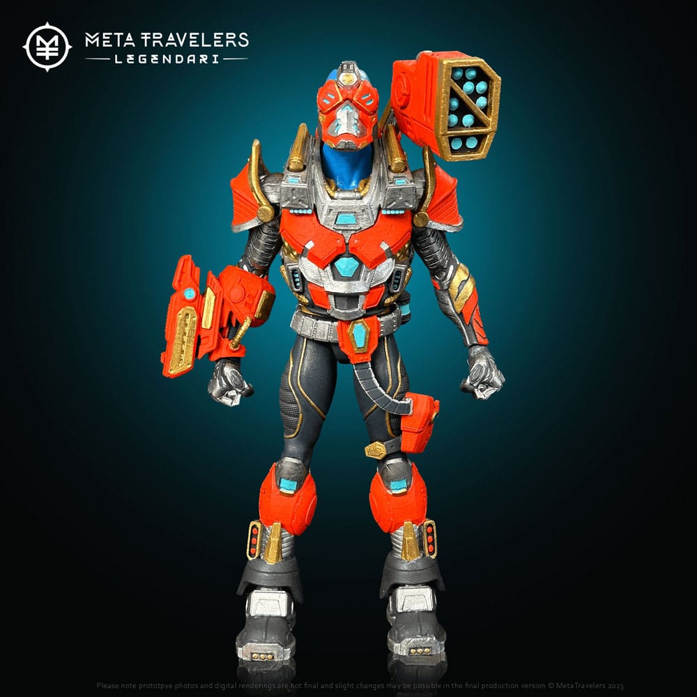 Legendari Actionfigur Nekzus MetaTravelers