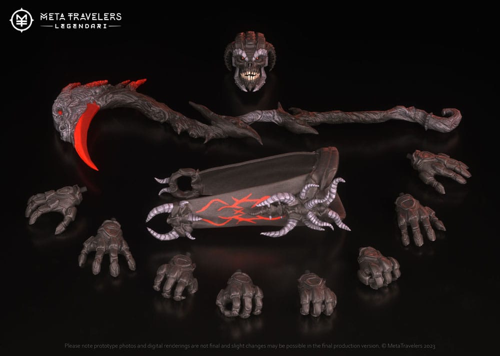 Legendari Actionfigur Obsidious MetaTravelers