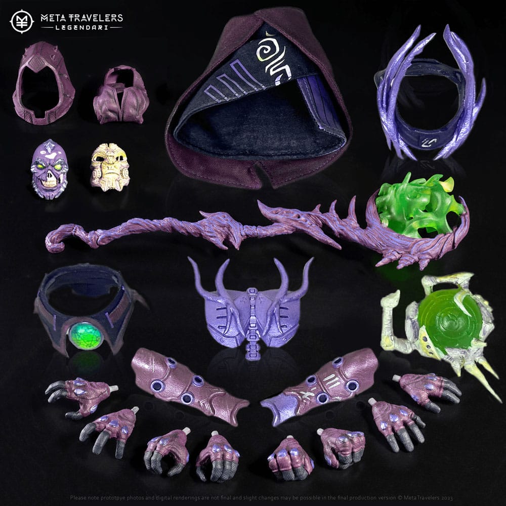 Legendari Actionfigur Pale King MetaTravelers