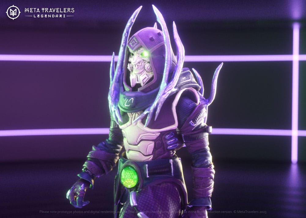 Legendari Actionfigur Pale King MetaTravelers