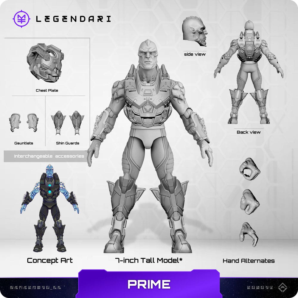 Legendari Actionfigur Prime MetaTravelers
