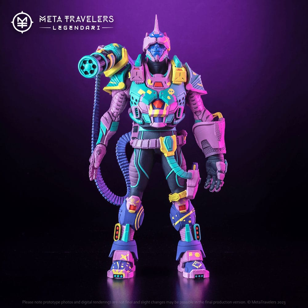 Legendari Actionfigur Quik Jak MetaTravelers