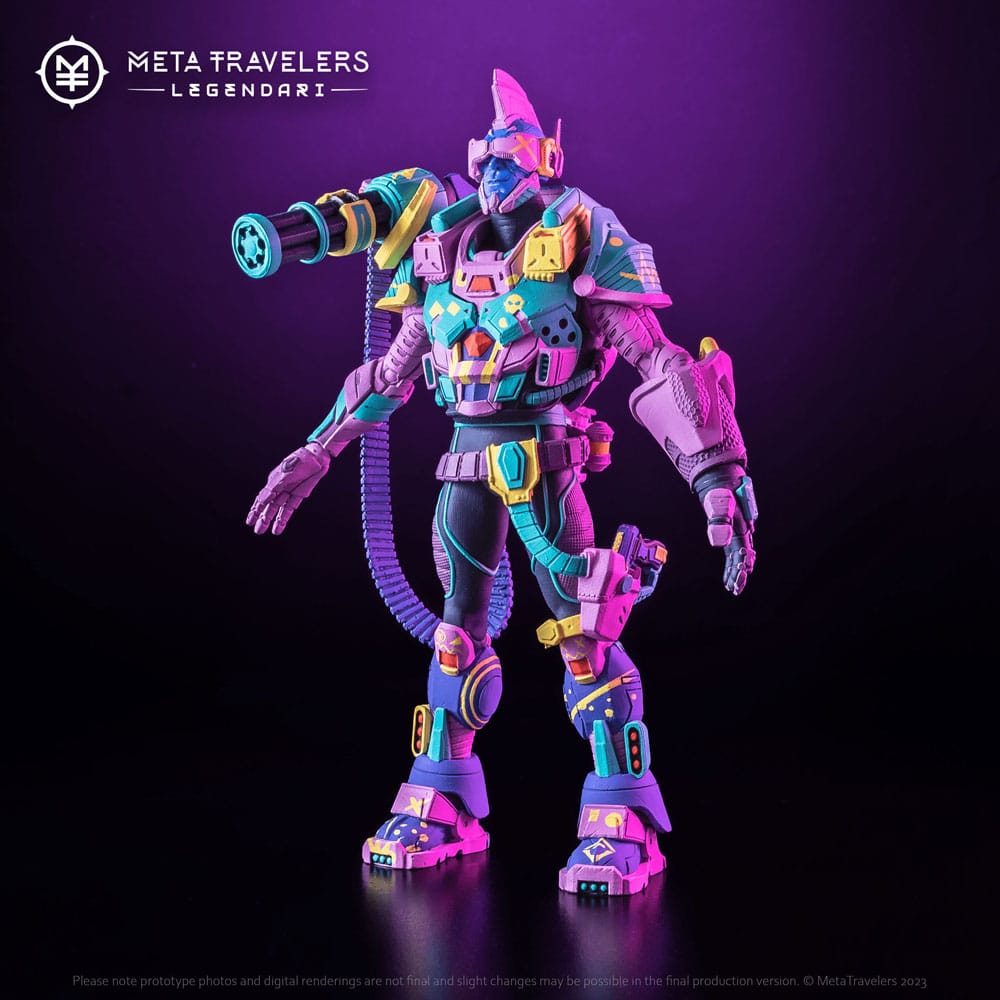 Legendari Actionfigur Quik Jak MetaTravelers