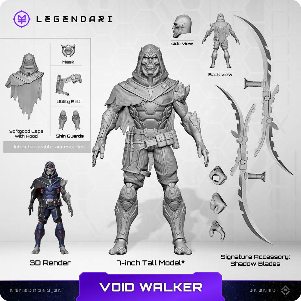 Legendari Actionfigur Voidwalker MetaTravelers