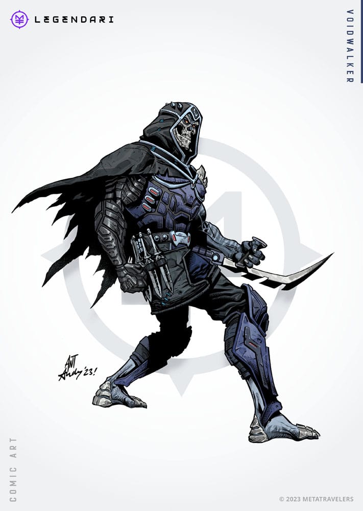 Legendari Actionfigur Voidwalker MetaTravelers