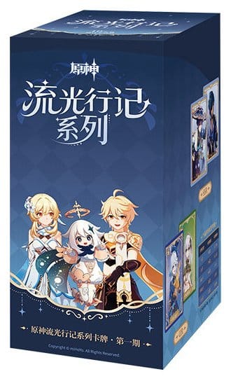 Genshin Impact Trading Card Game Journey of Light Blind Box Display 18 *Chinese Version* MiHoYo