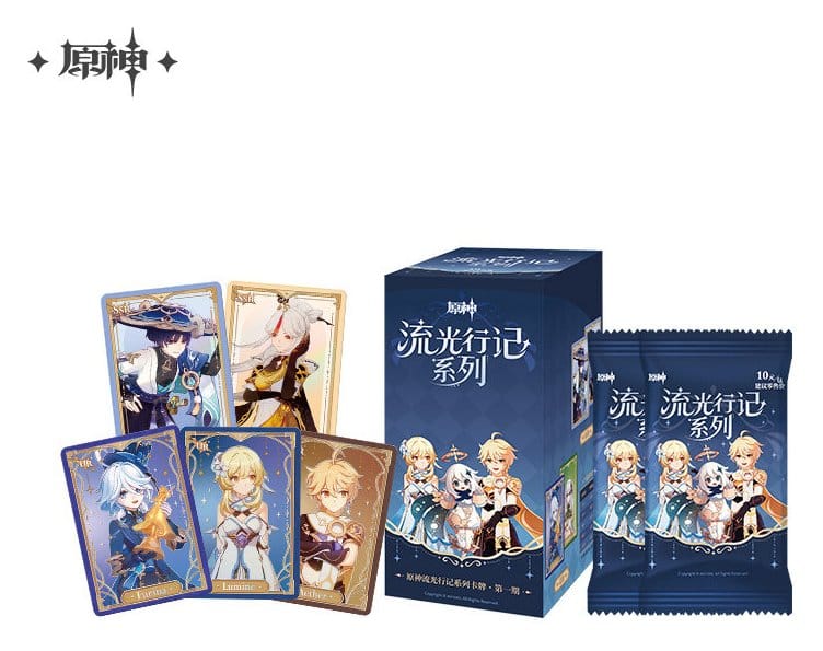 Genshin Impact Trading Card Game Journey of Light Blind Box Display 18 *Chinese Version* MiHoYo