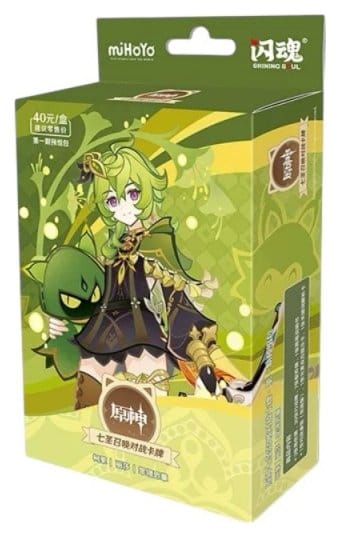 Genshin Impact Trading Card Game Pre Build Starter Deck 05 Collei Series 1 *Chinese Version* MiHoYo