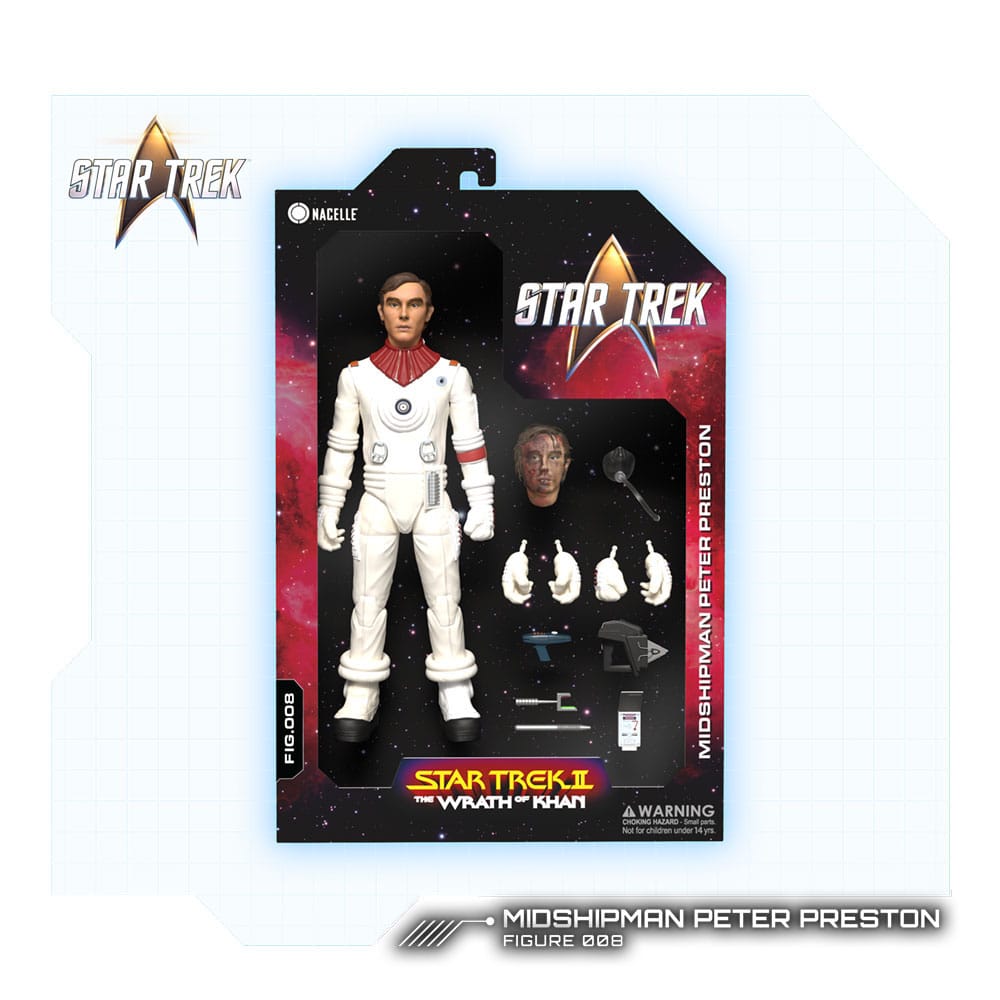 Star Trek II The Wrath of Khan Action Figure 1/12 Peter Preston Nacelle Consumer Products