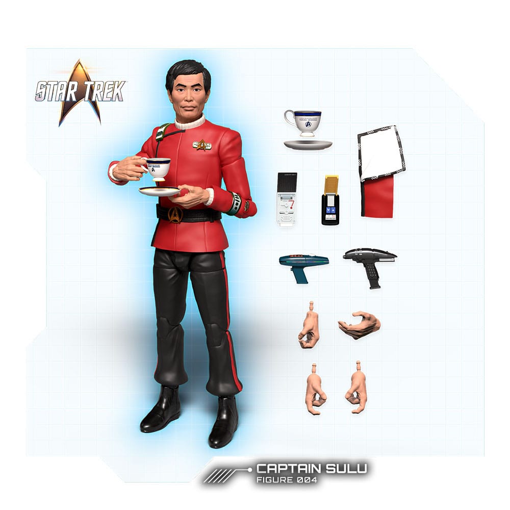 Star Trek VI The Undiscovered Country Action Figure 1/12 Captain Sulu Nacelle Consumer Products