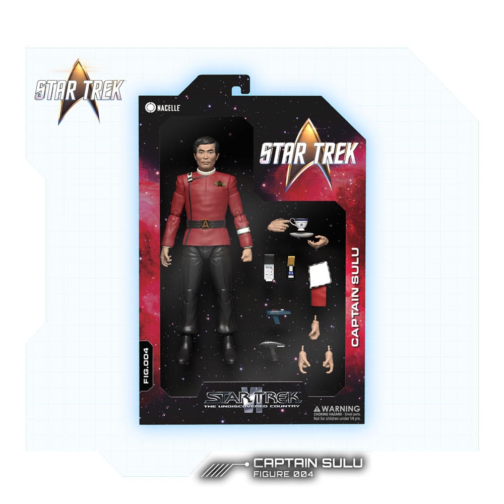 Star Trek VI The Undiscovered Country Action Figure 1/12 Captain Sulu Nacelle Consumer Products