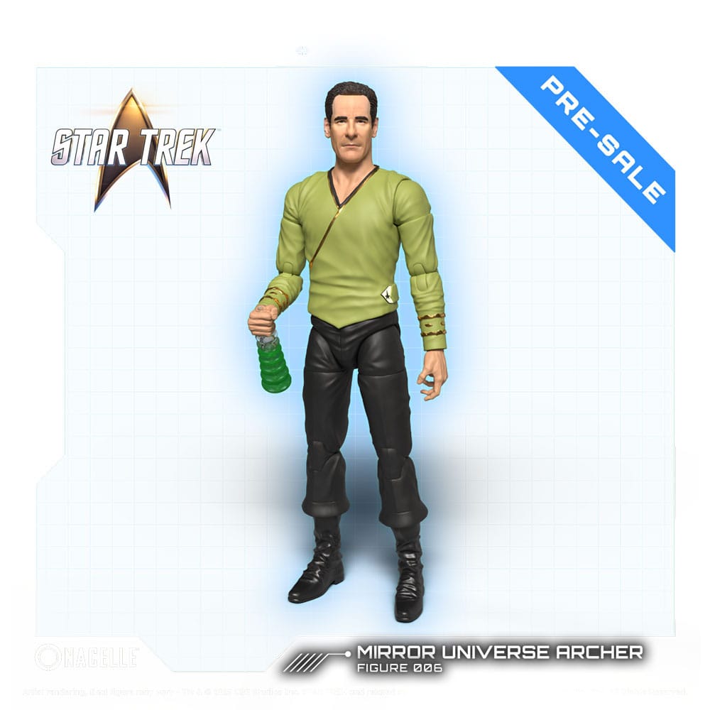 Star Trek Enterprise Action Figure 1/12 Mirror Universe Archer Nacelle Consumer Products