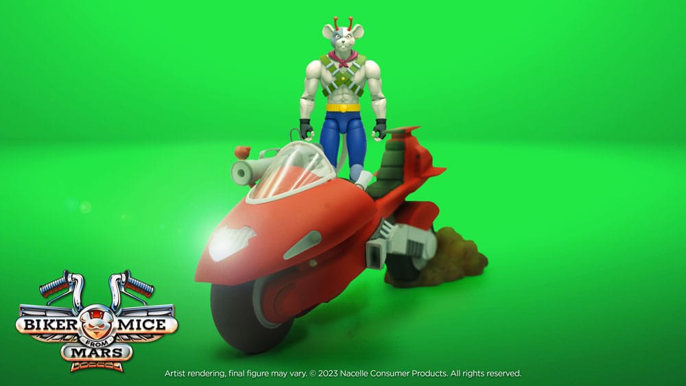 Biker Mice From Mars Vehicle Vinnie's Radical Rocket Sled Nacelle Consumer Products