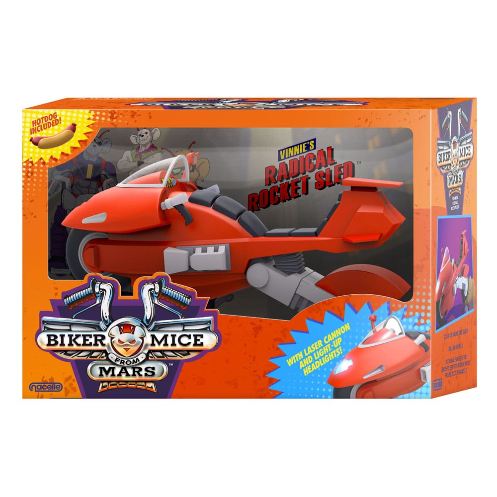 Biker Mice From Mars Vehicle Vinnie's Radical Rocket Sled Nacelle Consumer Products