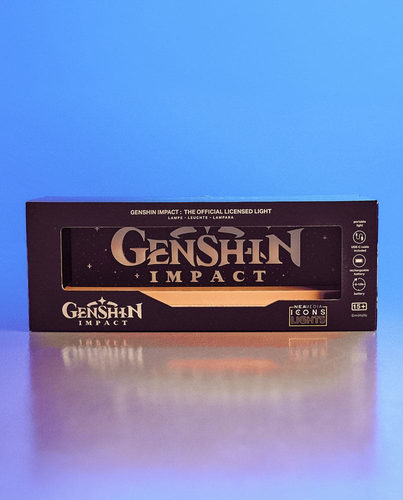 Genshin Impact LED Light Logo Neamedia Icons