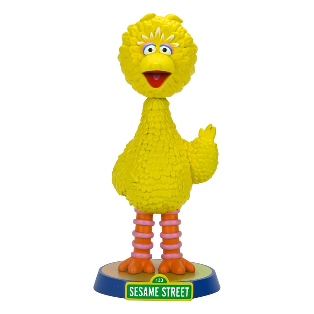 Sesame Street Head Knocker Bobble Head Big Bird NECA