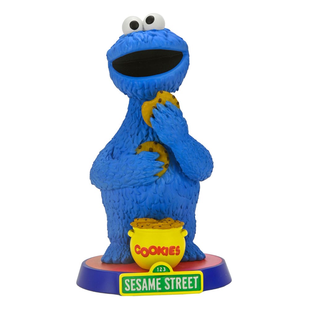 Sesame Street Head Knocker Bobble Head Cookie Monster NECA