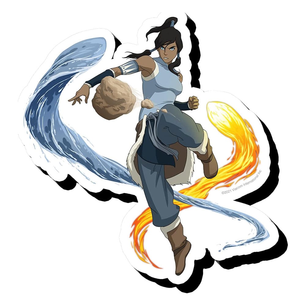 Legend Of Korra Bending Funky Chunky Magnet NMR Distribution