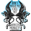 Wizard of Oz Monkeys Funky Chunky Magnet NMR Distribution