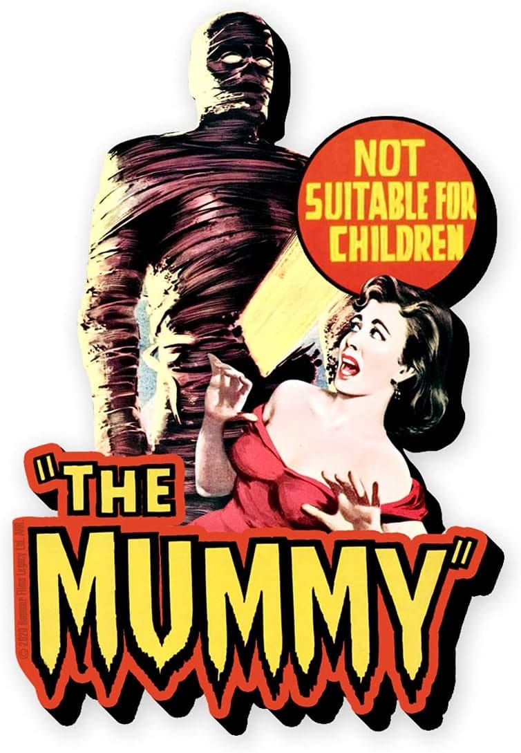 Hammer Horror The Mummy Funky Chunky Magnet NMR Distribution
